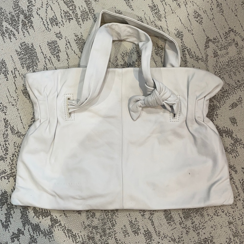 White Coccinelle Purse